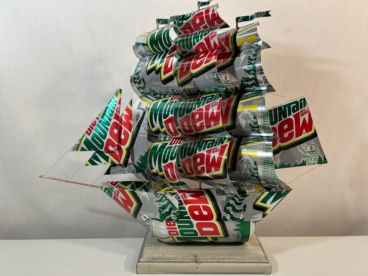 Mountain Dew Diet Soda Can Ship