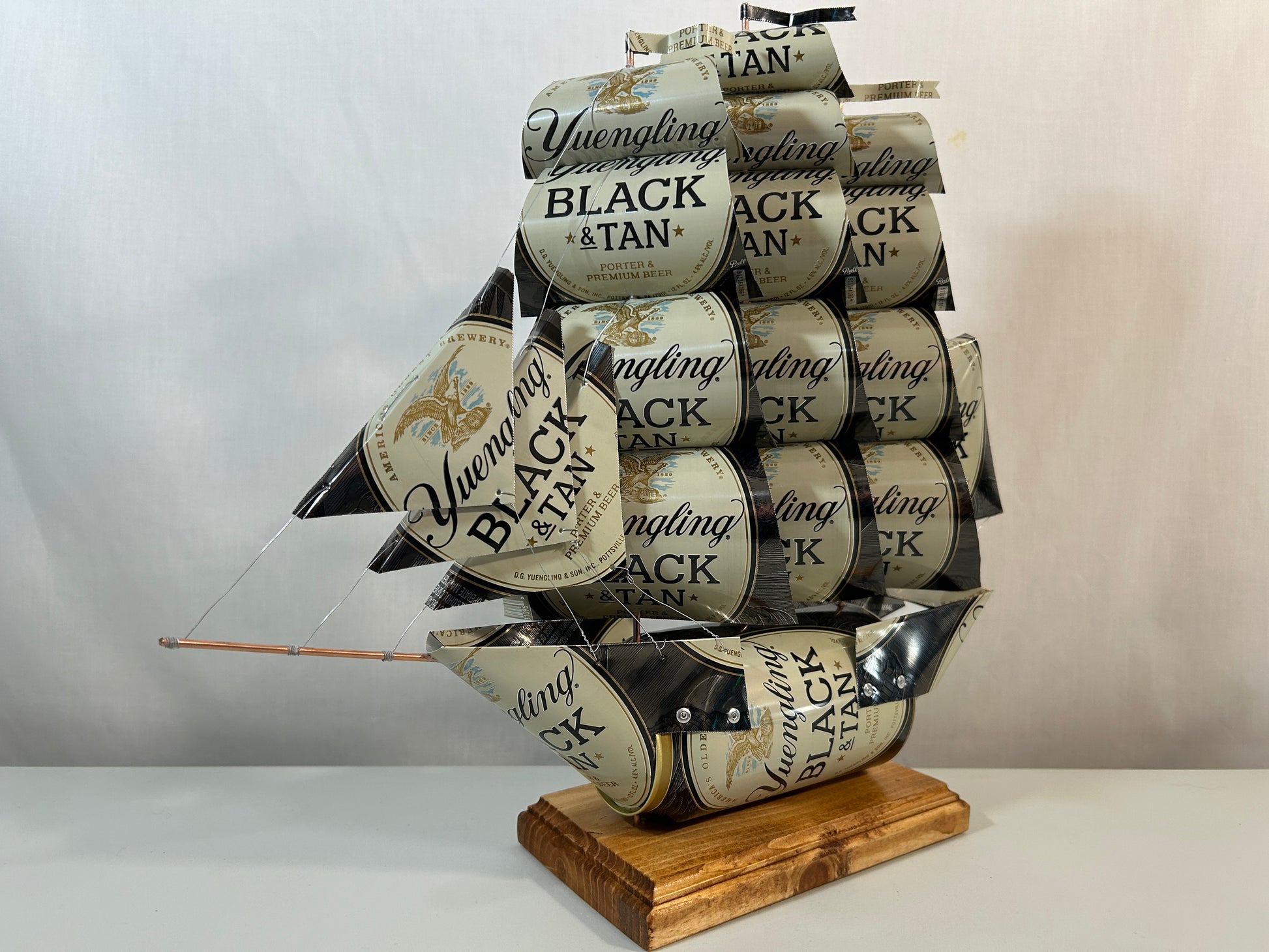 Yuengling Black & Tan Beer Can Ship