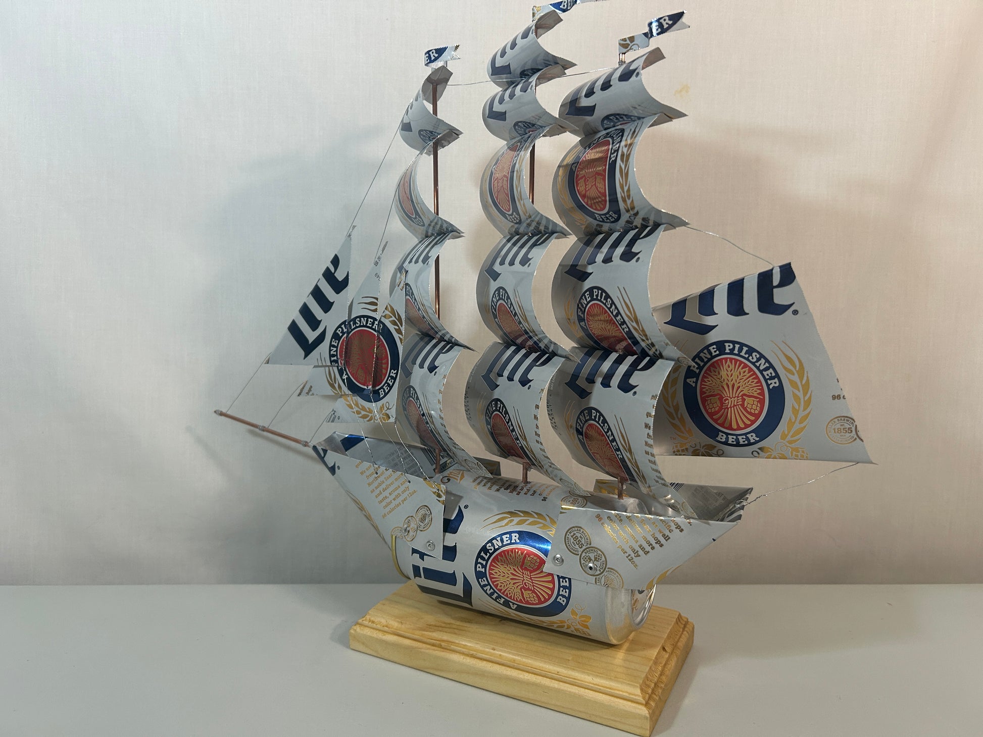 Miller Lite Beer Can Ship