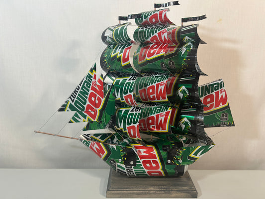 Mountain Dew Zero Sugar Soda Can Ship