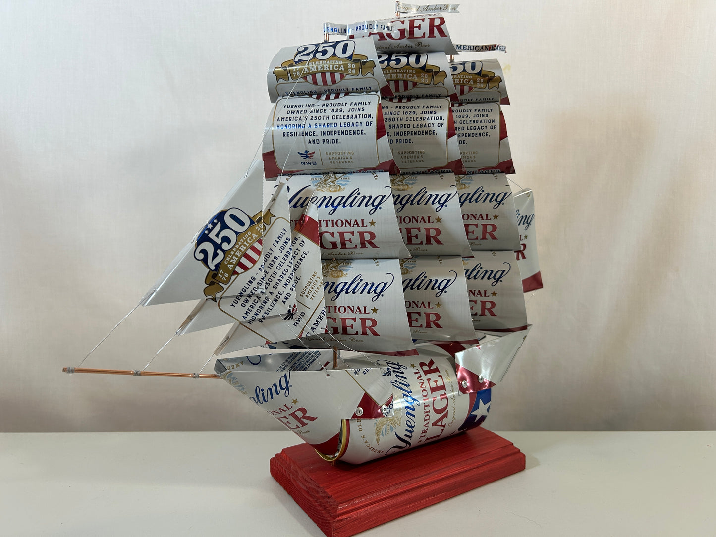 Yuengling Amber Lager Beer Can Ship