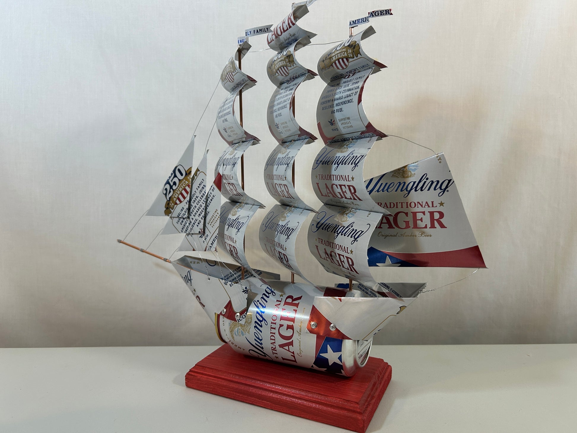 Yuengling Amber Lager Beer Can Ship