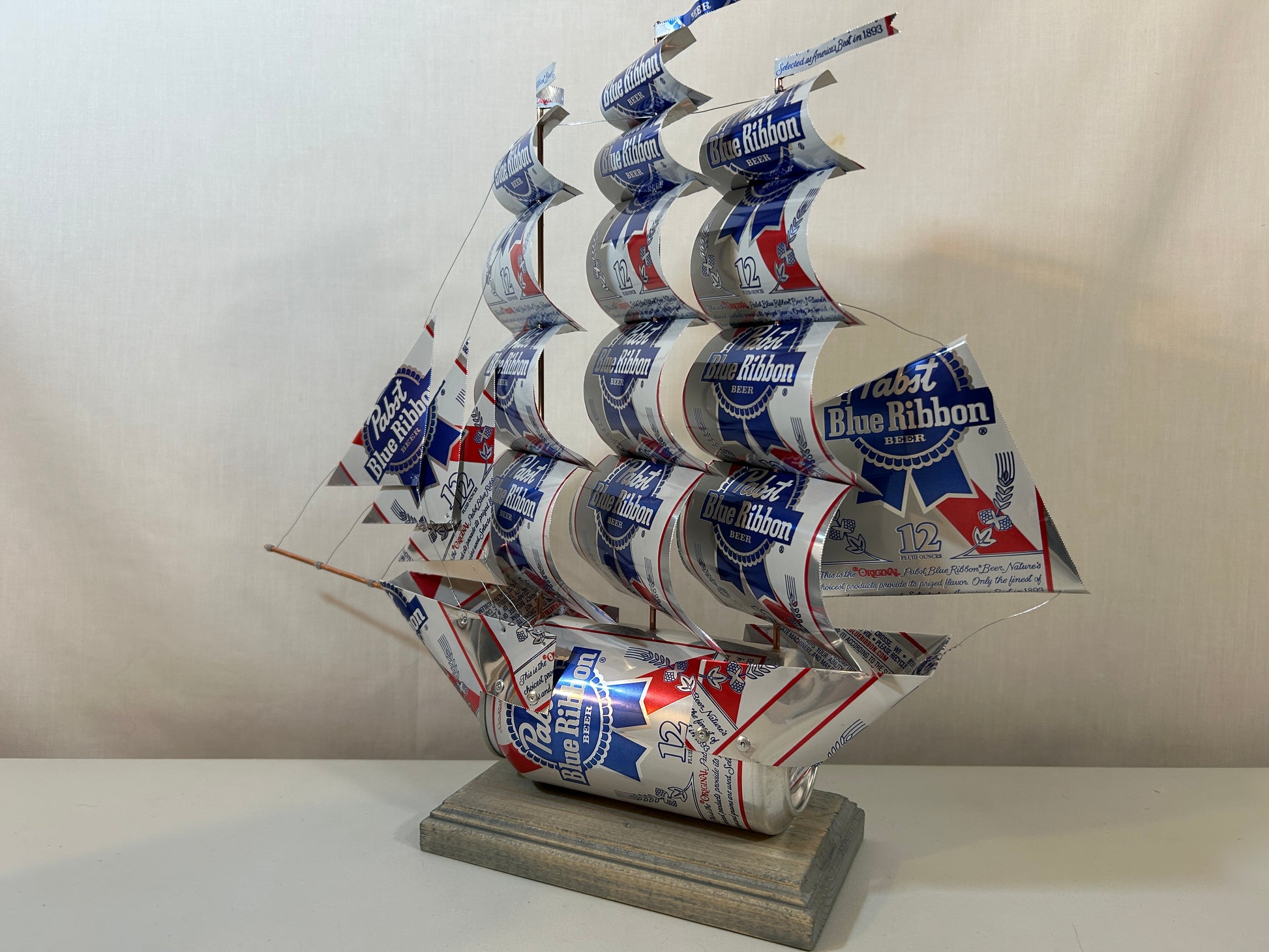 Pabst Blue Ribbon Beer Can Ship