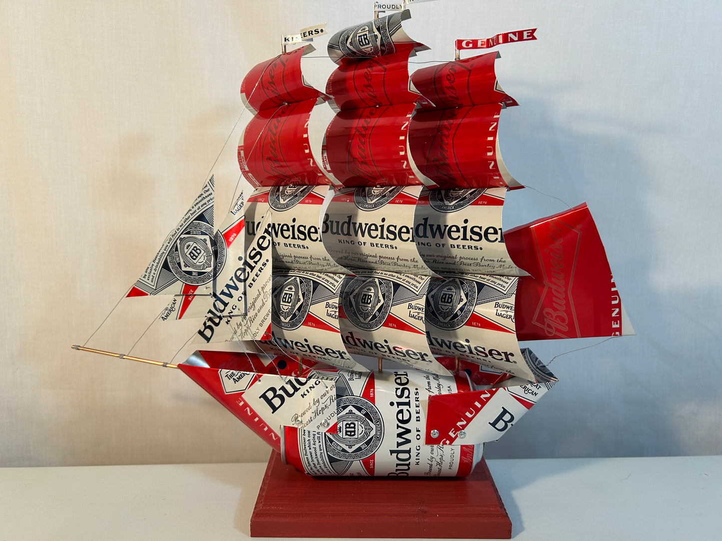 Anheuser Busch Budweiser Beer Can Ship