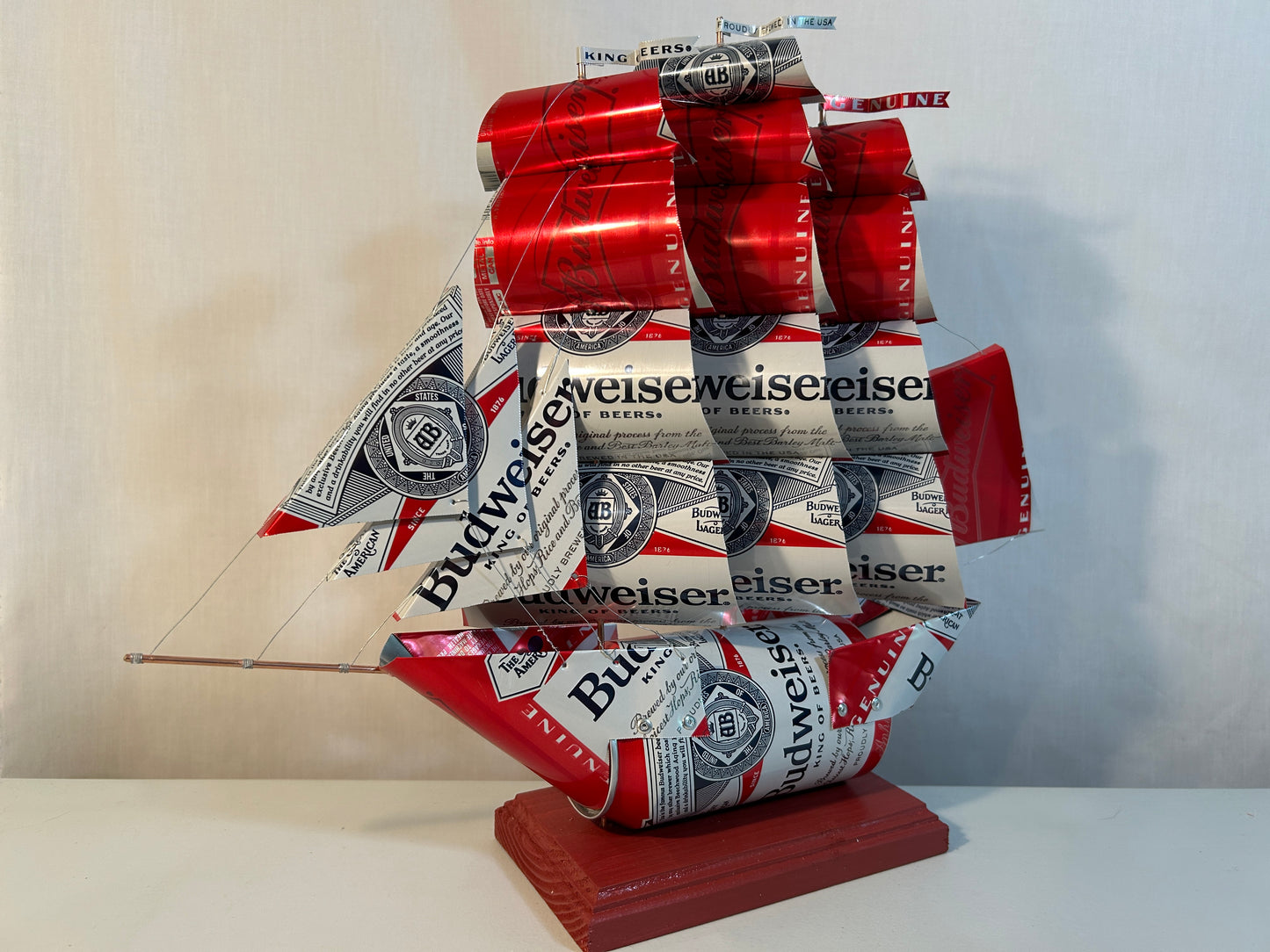 Anheuser Busch Budweiser Beer Can Ship