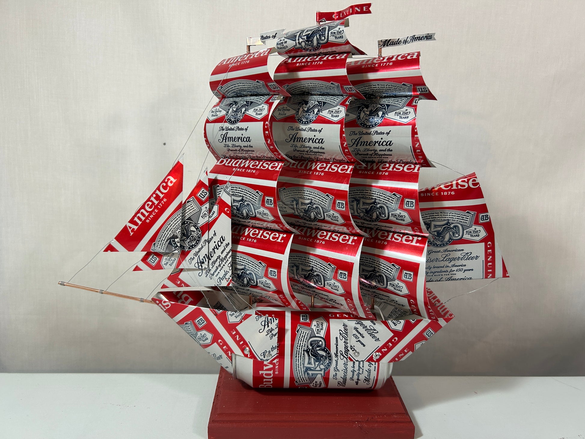 Anheuser Busch Budweiser America Beer Can Ship
