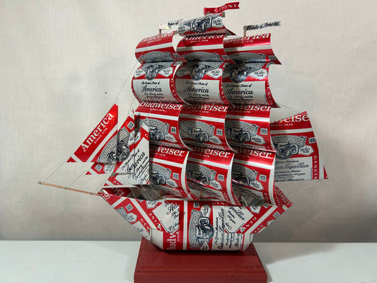 Anheuser Busch Budweiser America Beer Can Ship