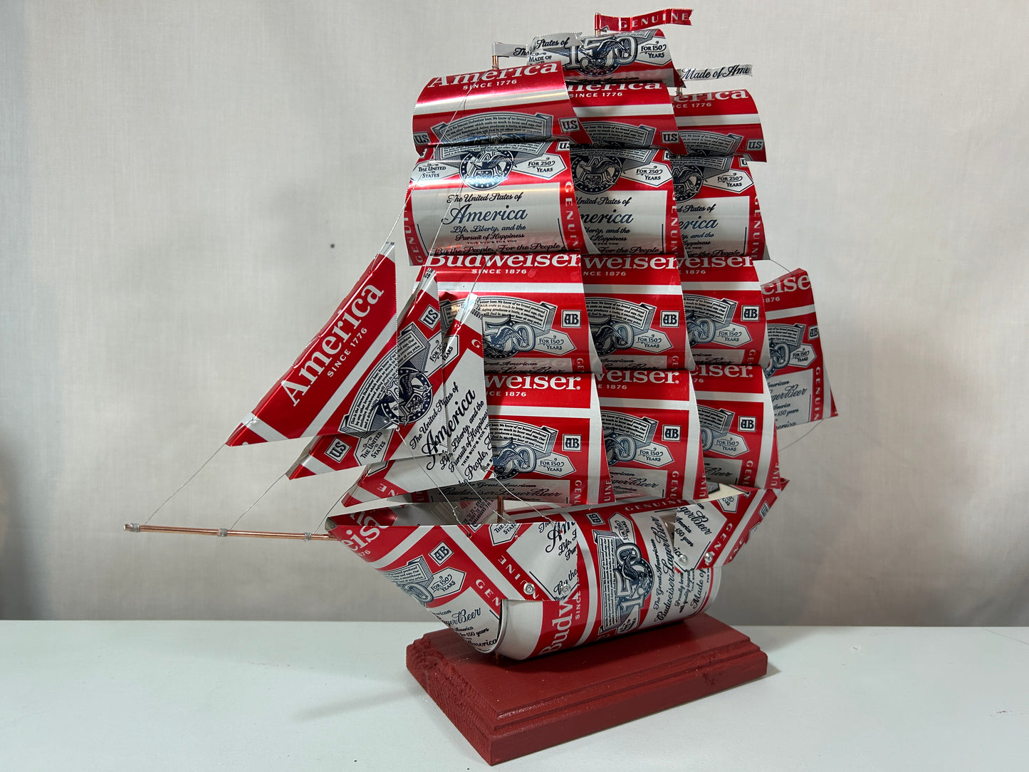 Anheuser Busch Budweiser America Beer Can Ship