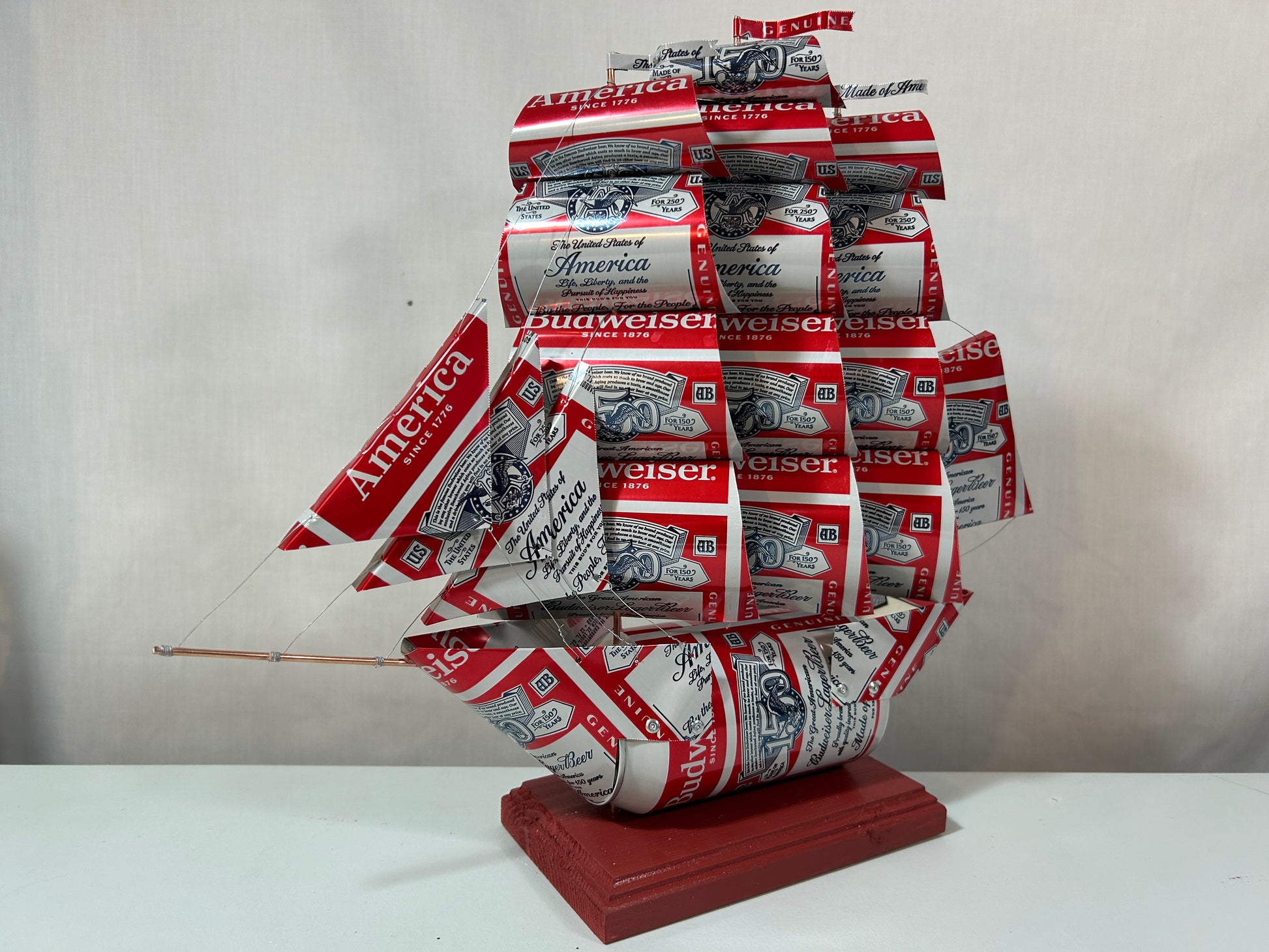 Anheuser Busch Budweiser America Beer Can Ship