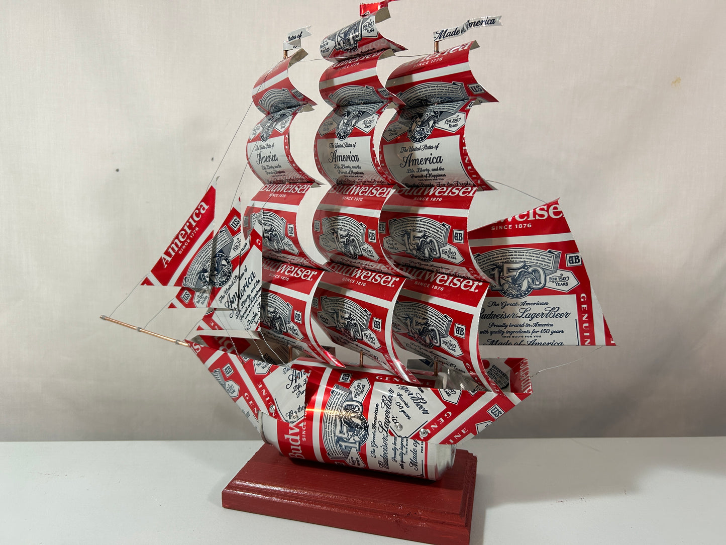 Anheuser Busch Budweiser America Beer Can Ship