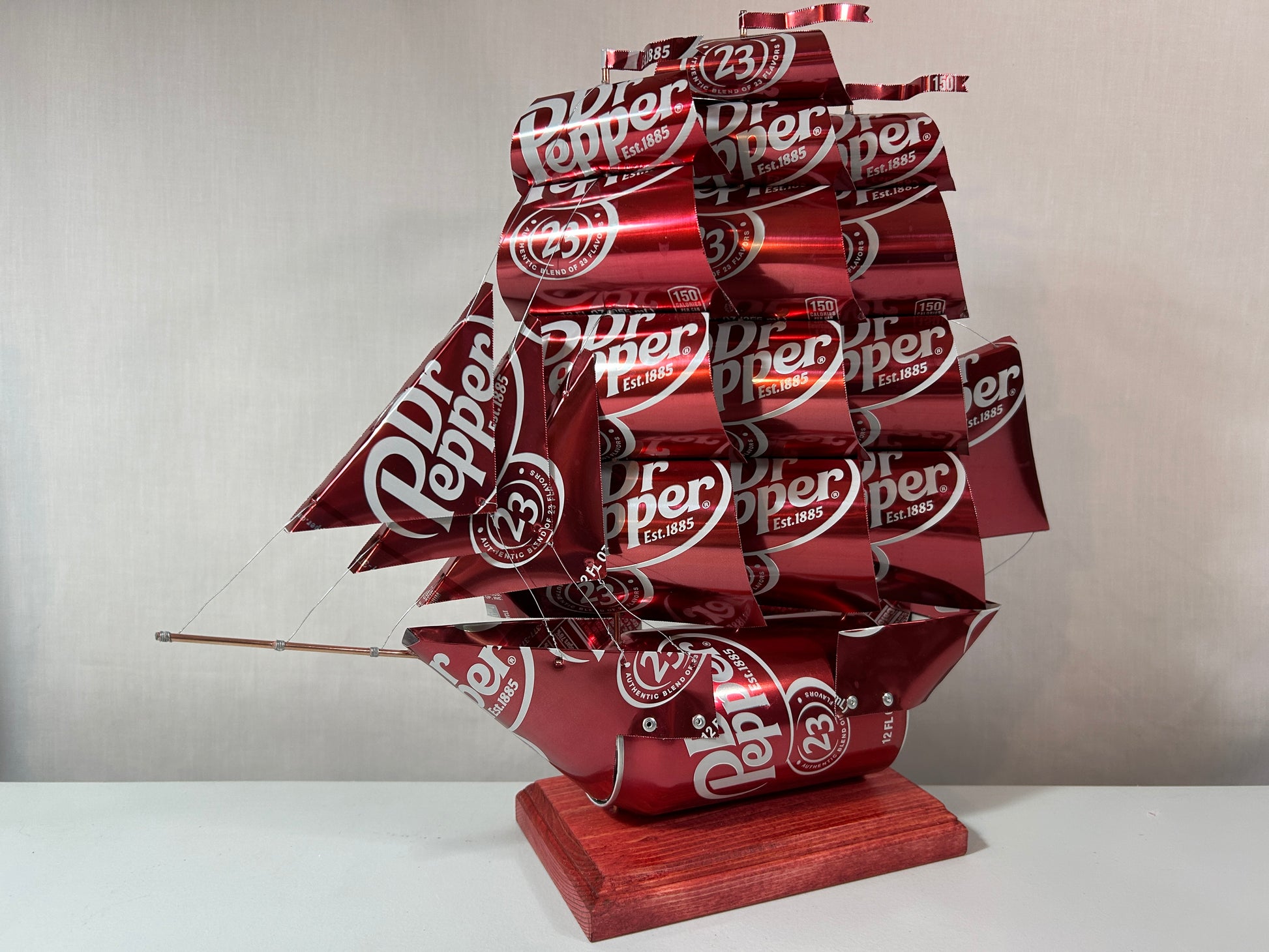 Dr Pepper Soda Can Ship