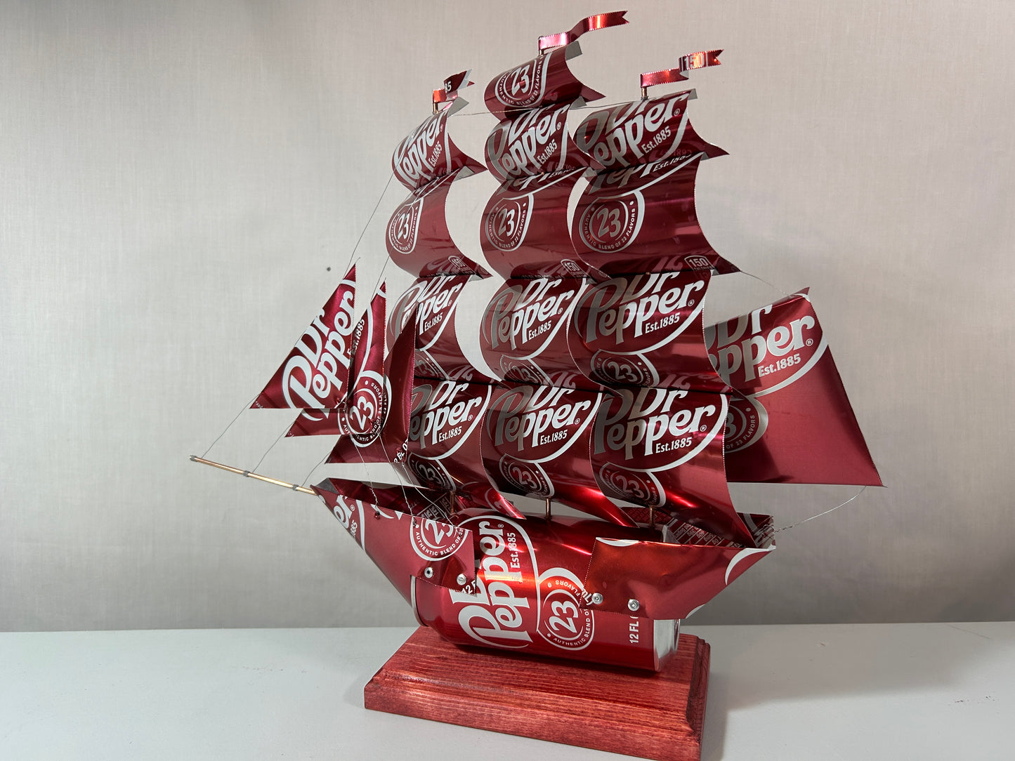 Dr Pepper Soda Can Ship