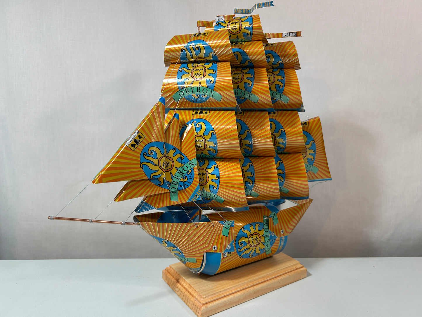 Bell's Oberon Ale Beer Can Ship