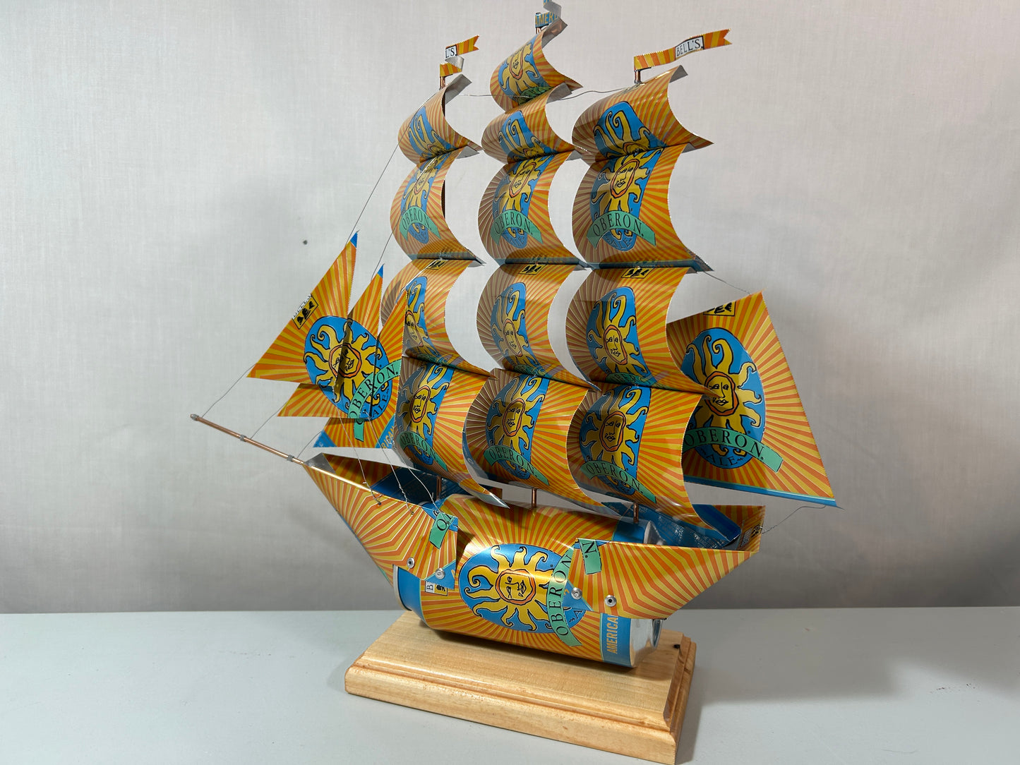 Bell's Oberon Ale Beer Can Ship