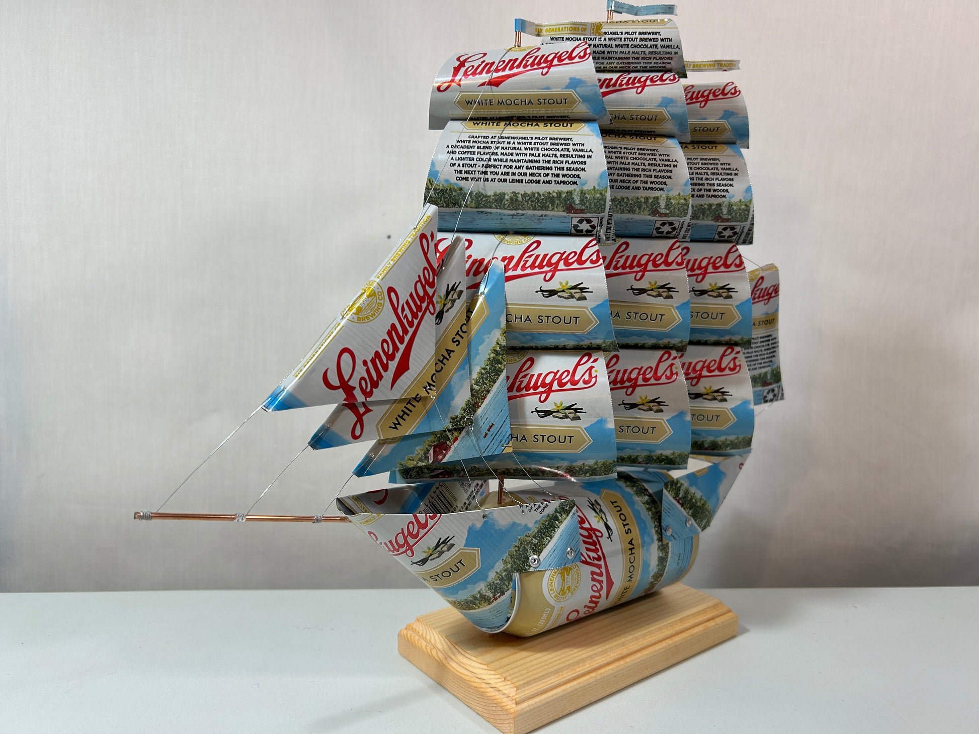 Leinenkugel's White Mocha Stout Beer Can Ship