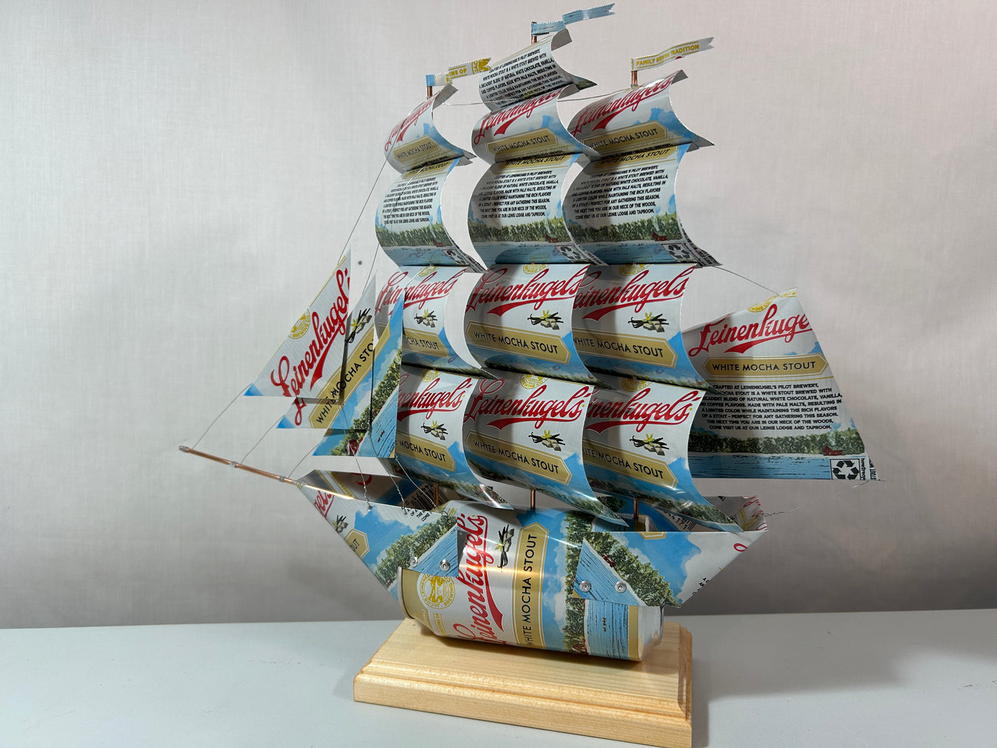 Leinenkugel's White Mocha Stout Beer Can Ship