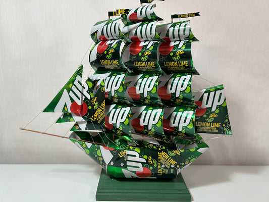 7UP Lemon Lime Soda Can Ship