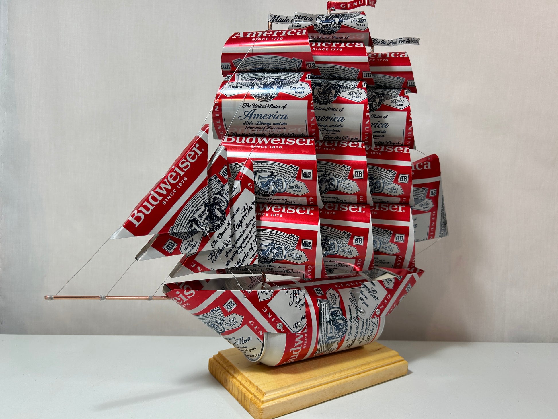 Anheuser Busch Budweiser America Beer Can Ship