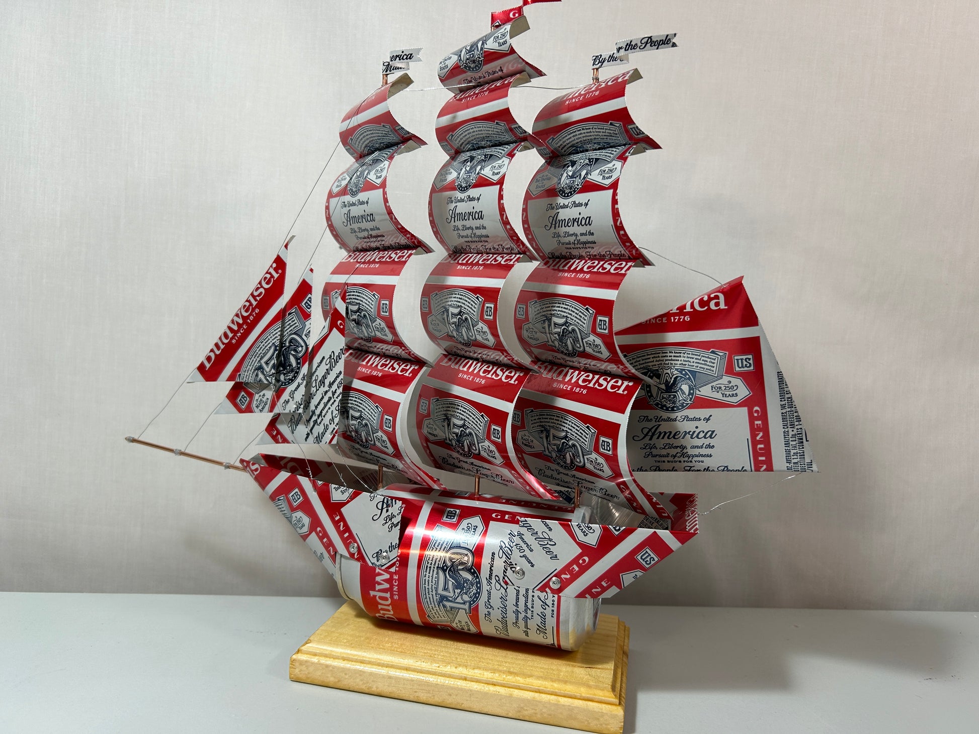 Anheuser Busch Budweiser America Beer Can Ship