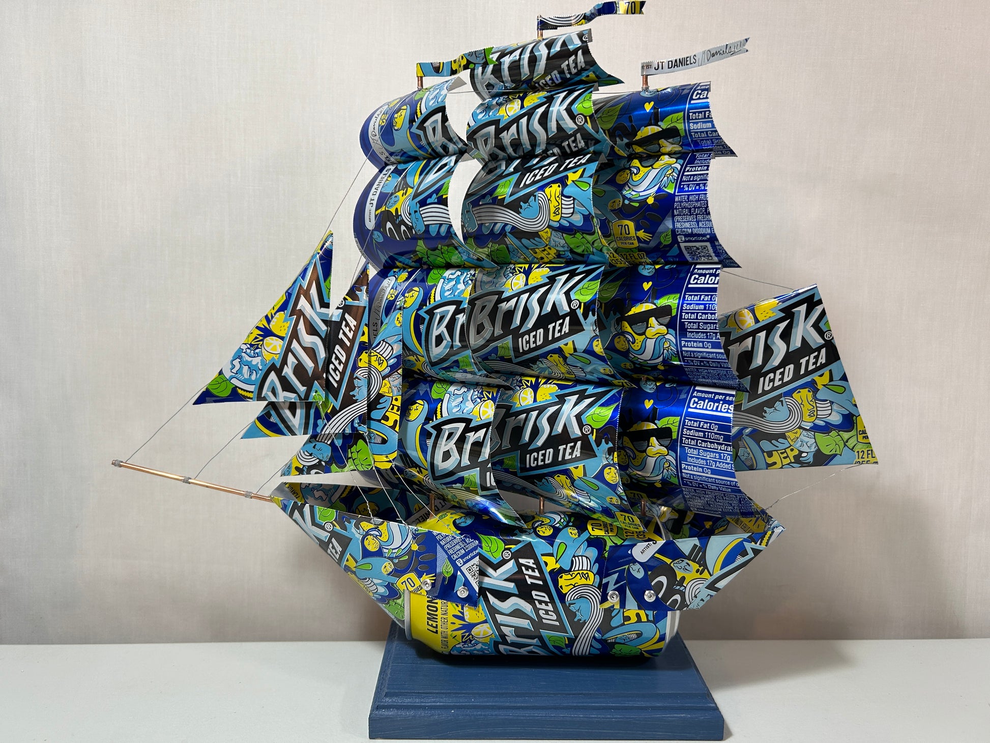 Brisk Iced Tea Lemon Can Ship