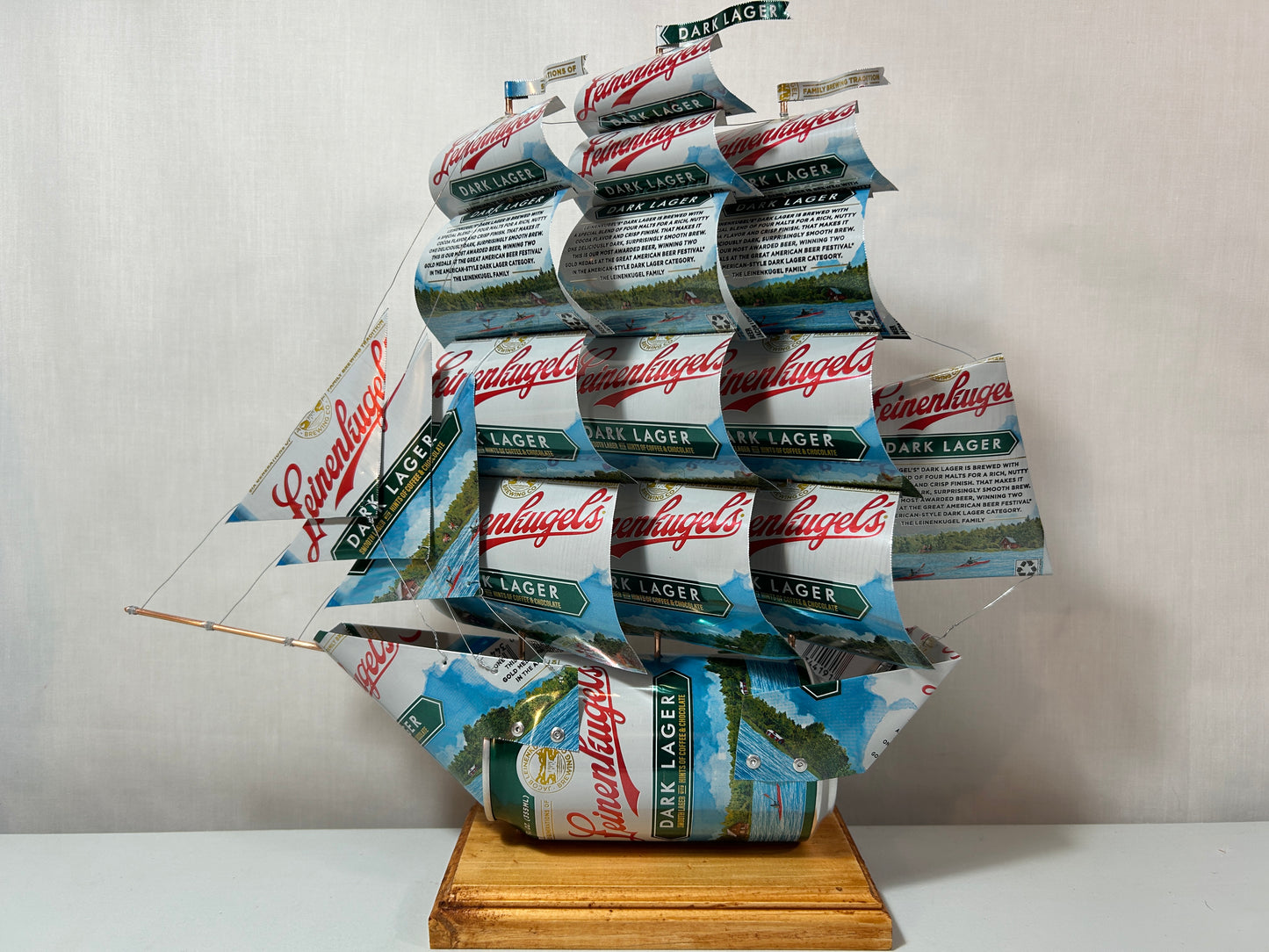 Leinenkugel's Dark Lager Beer Can Ship