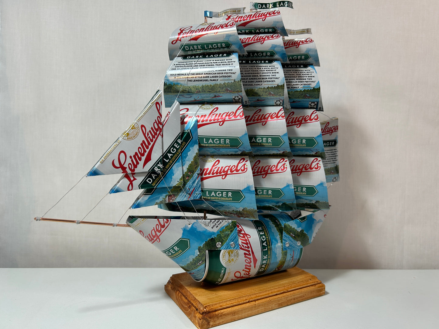 Leinenkugel's Dark Lager Beer Can Ship