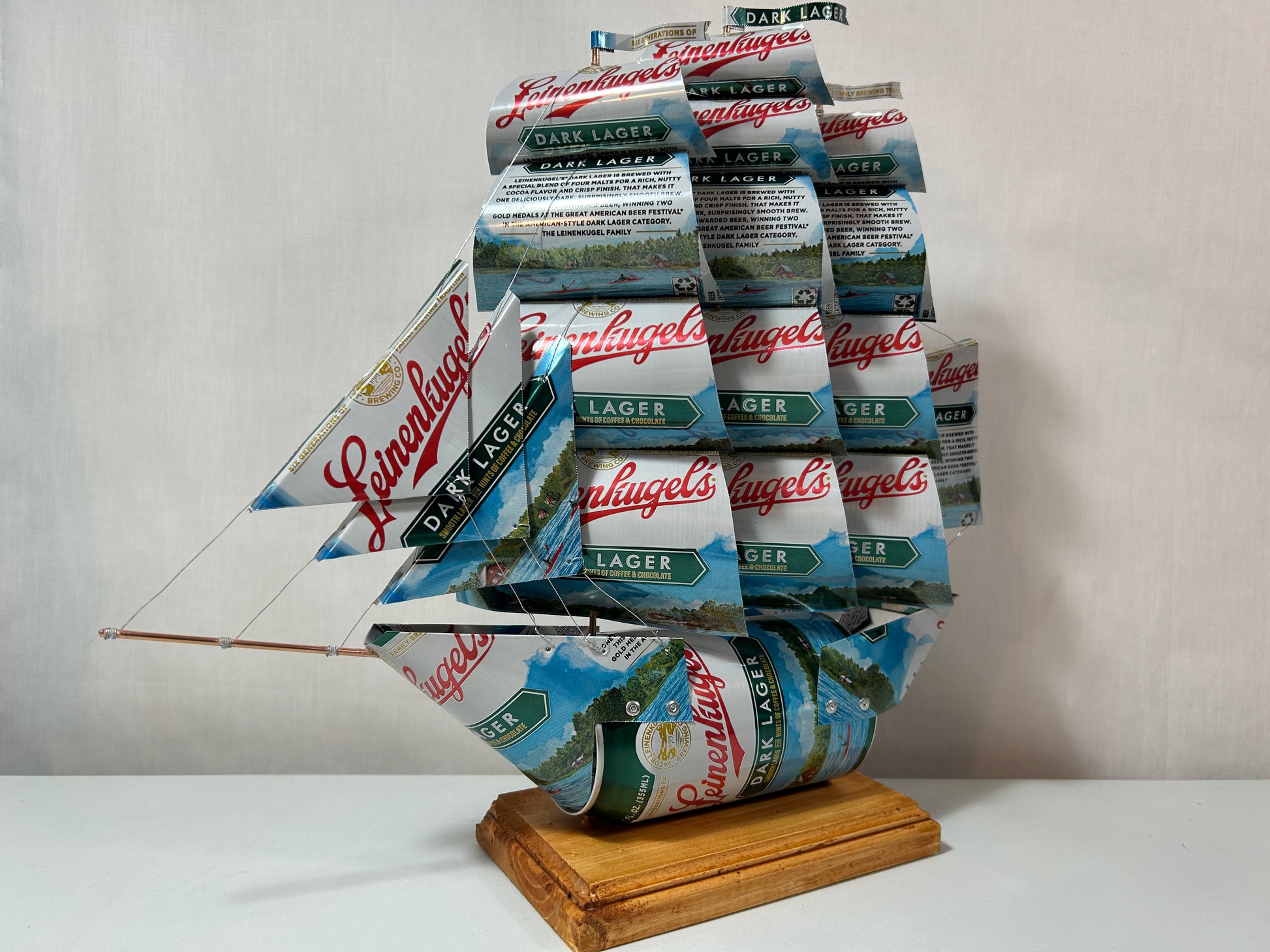 Leinenkugel's Dark Lager Beer Can Ship