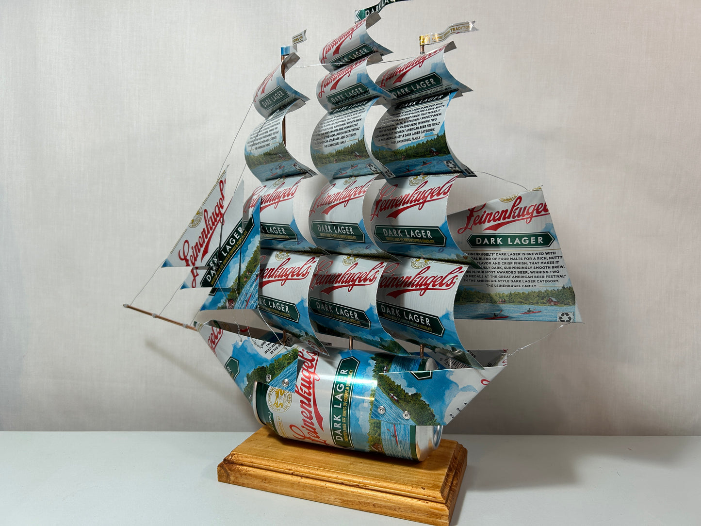 Leinenkugel's Dark Lager Beer Can Ship