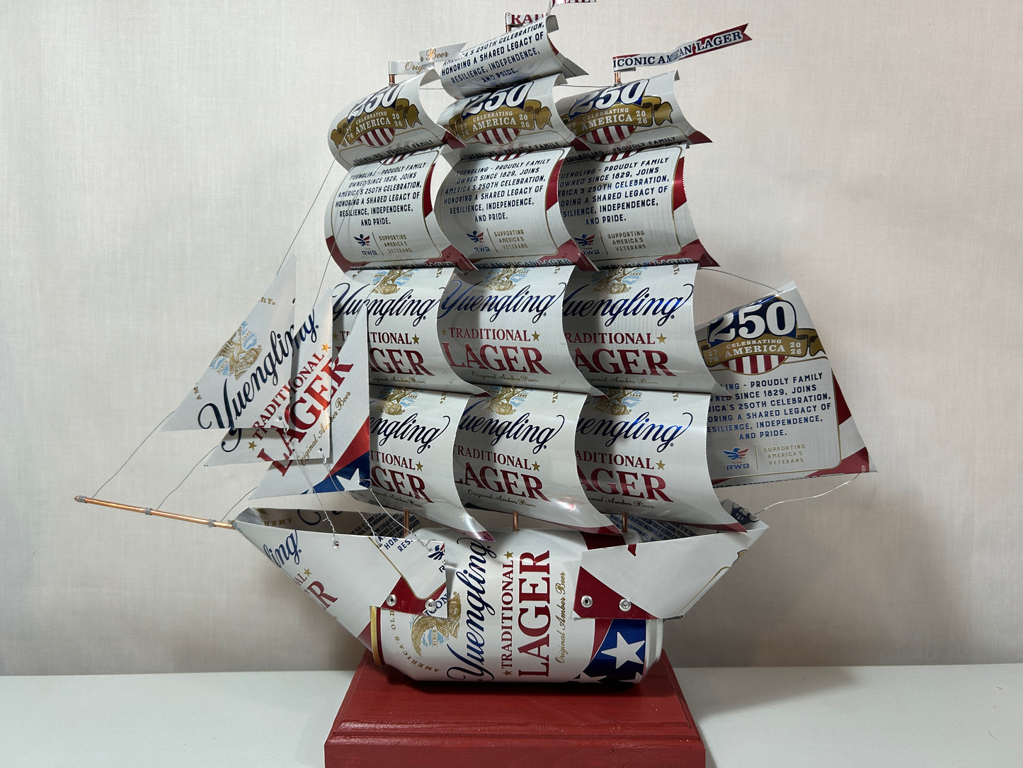 Yuengling Amber Lager Beer Can Ship