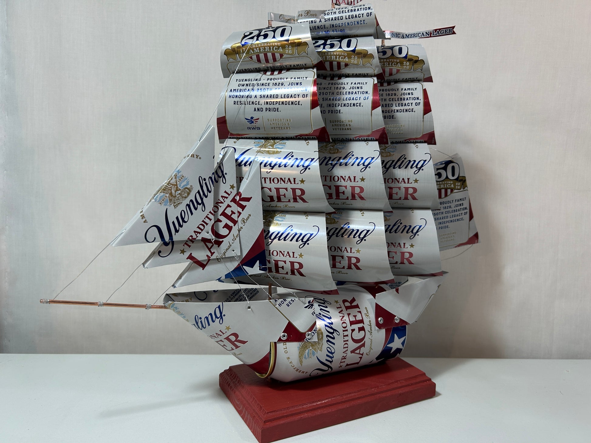 Yuengling Amber Lager Beer Can Ship