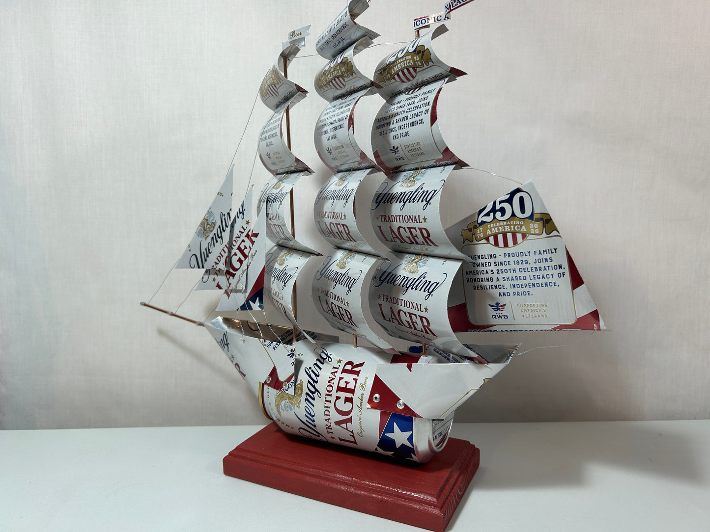 Yuengling Amber Lager Beer Can Ship