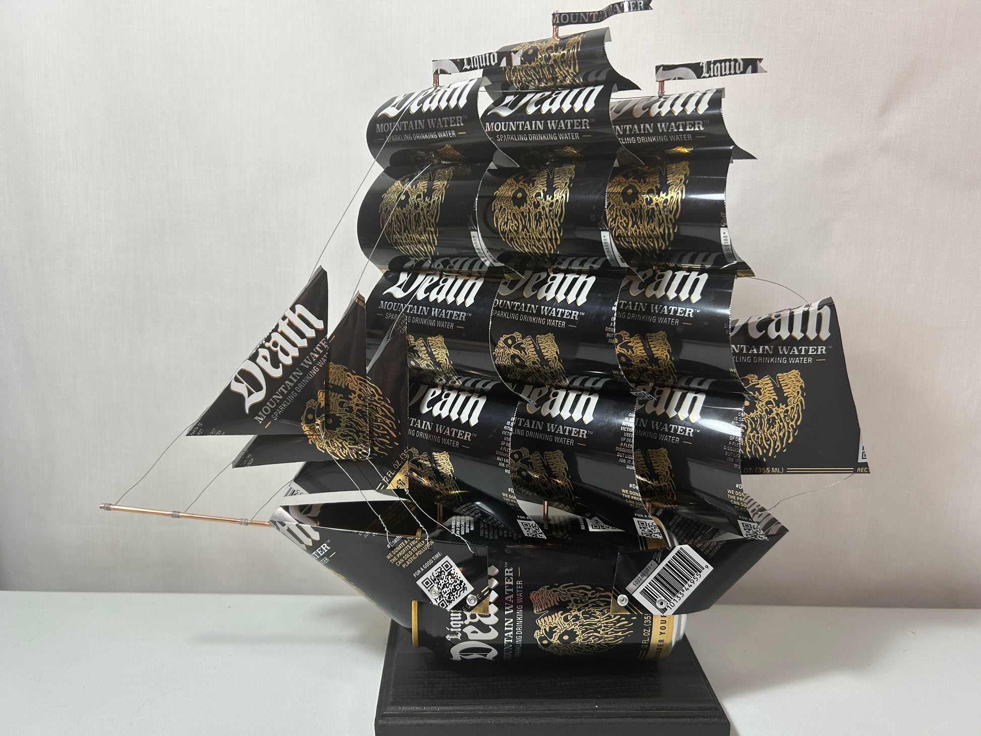 Liquid Death Sparkling Water Can Ship