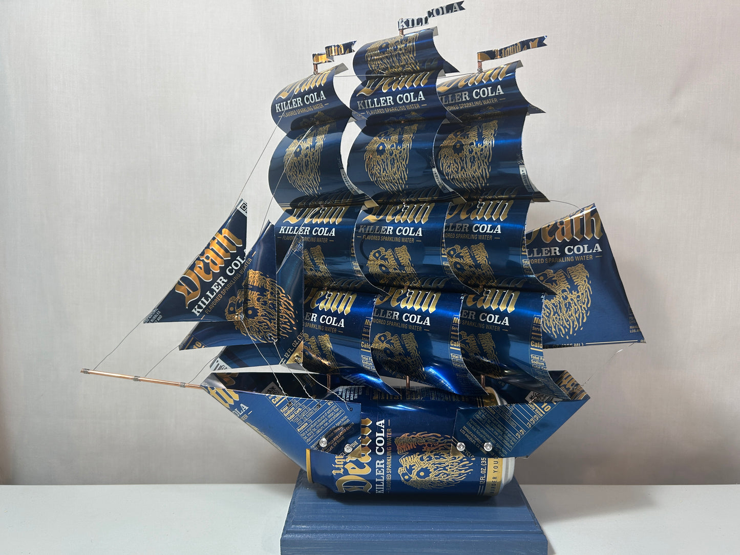 Liquid Death Killer Cola Sparkling Water Can Ship