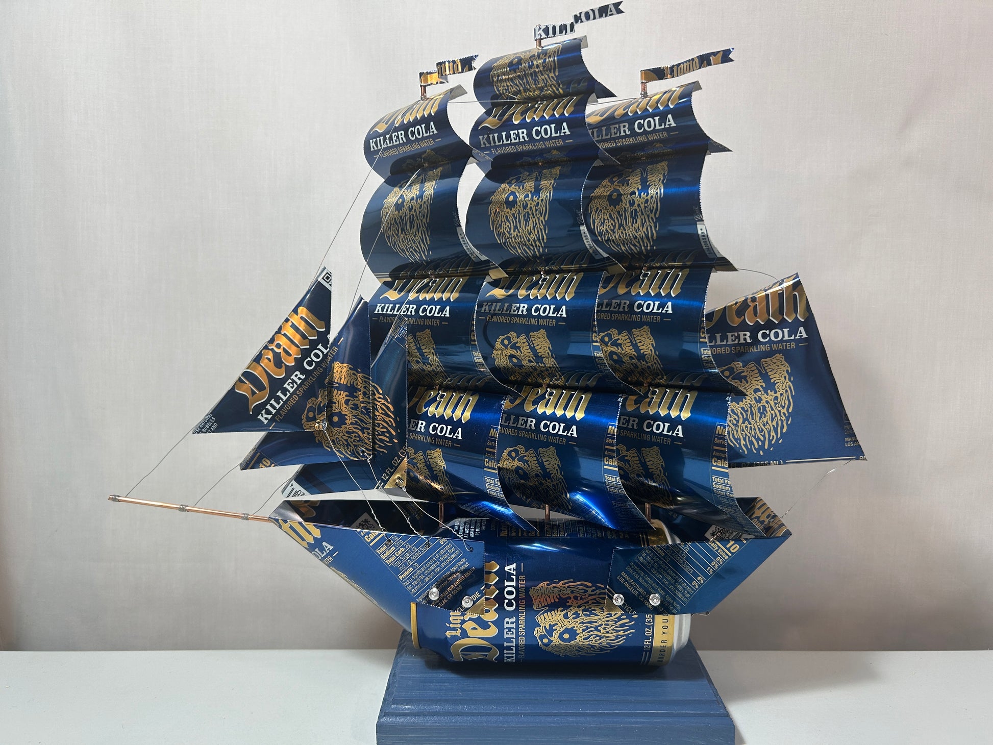 Liquid Death Killer Cola Sparkling Water Can Ship