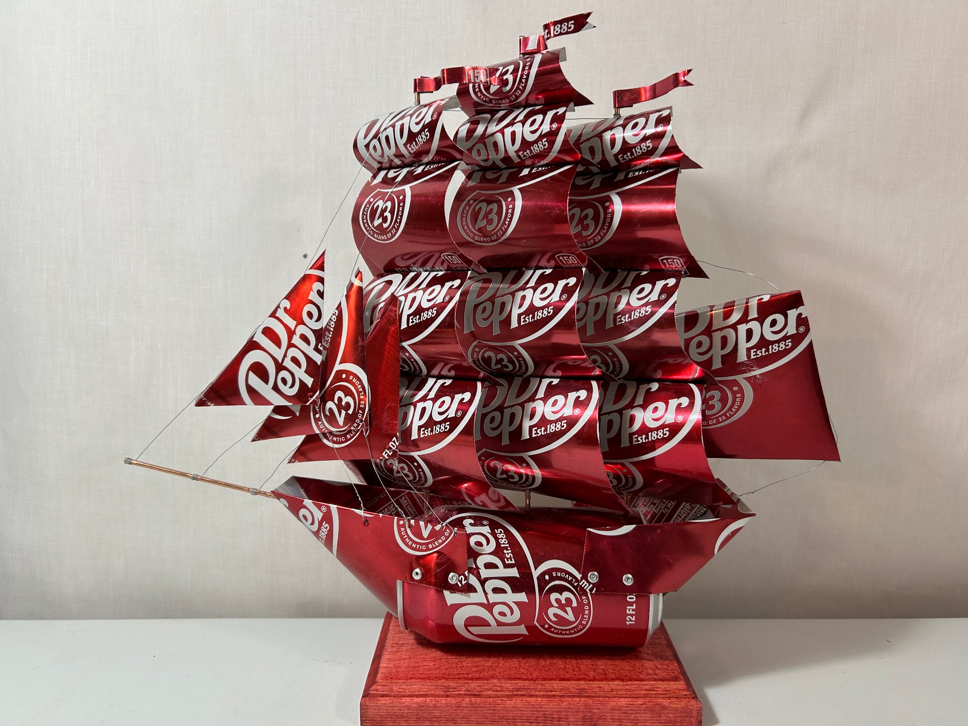 Dr Pepper Soda Can Ship