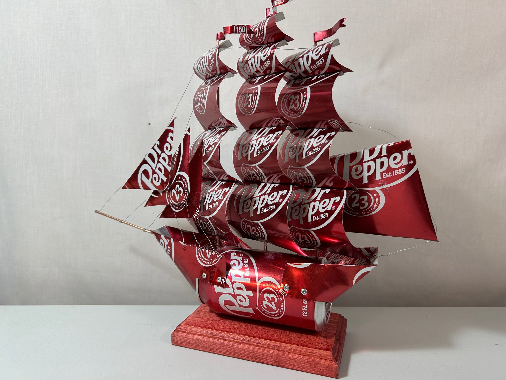 Dr Pepper Soda Can Ship