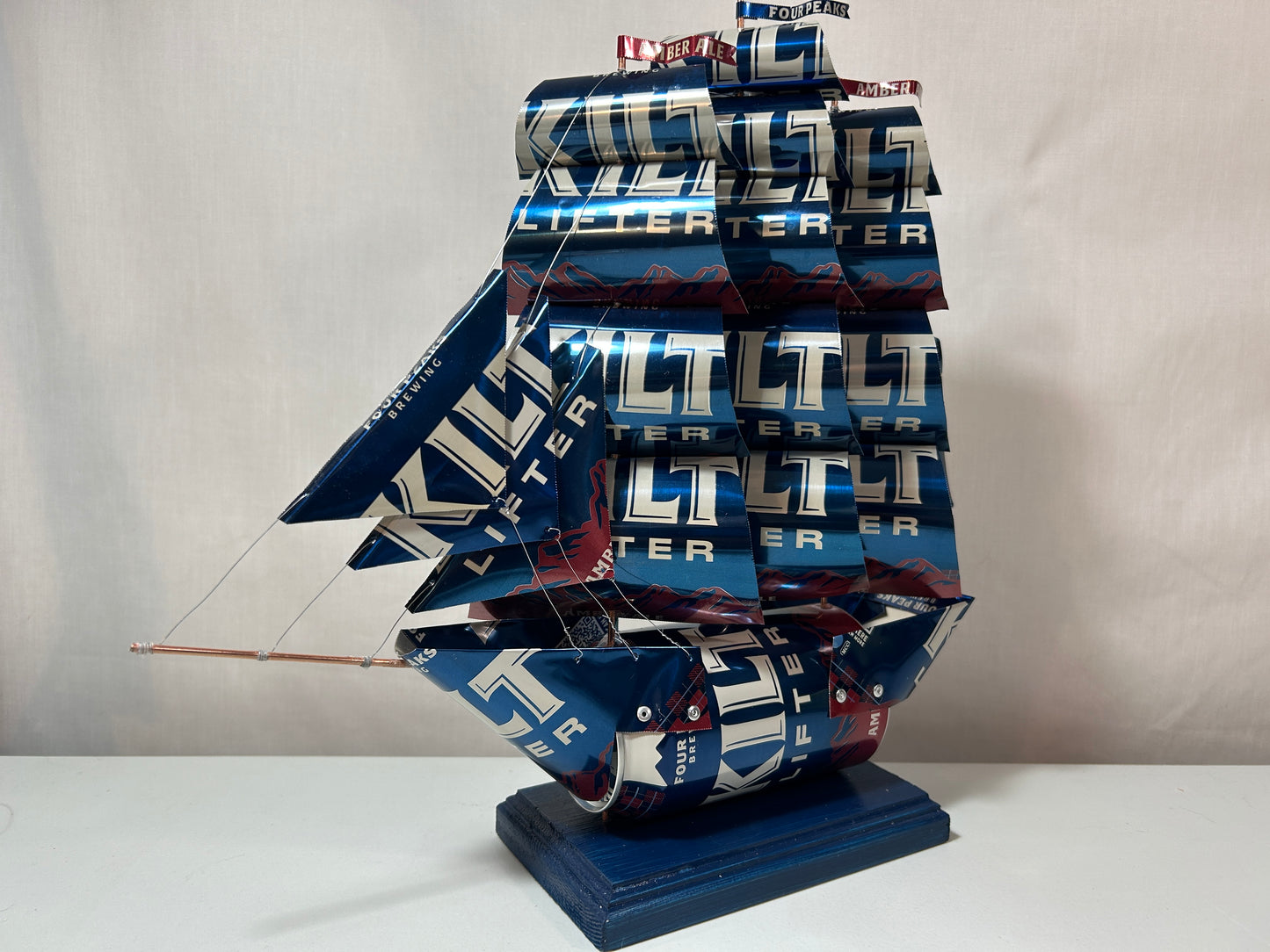 Kilt Lifter Amber Ale Beer Can Ship