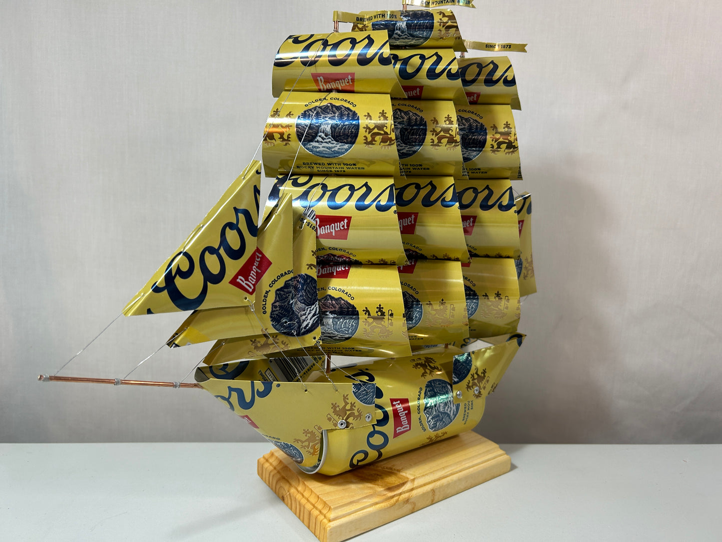 Coors Banquet Beer Can Ship