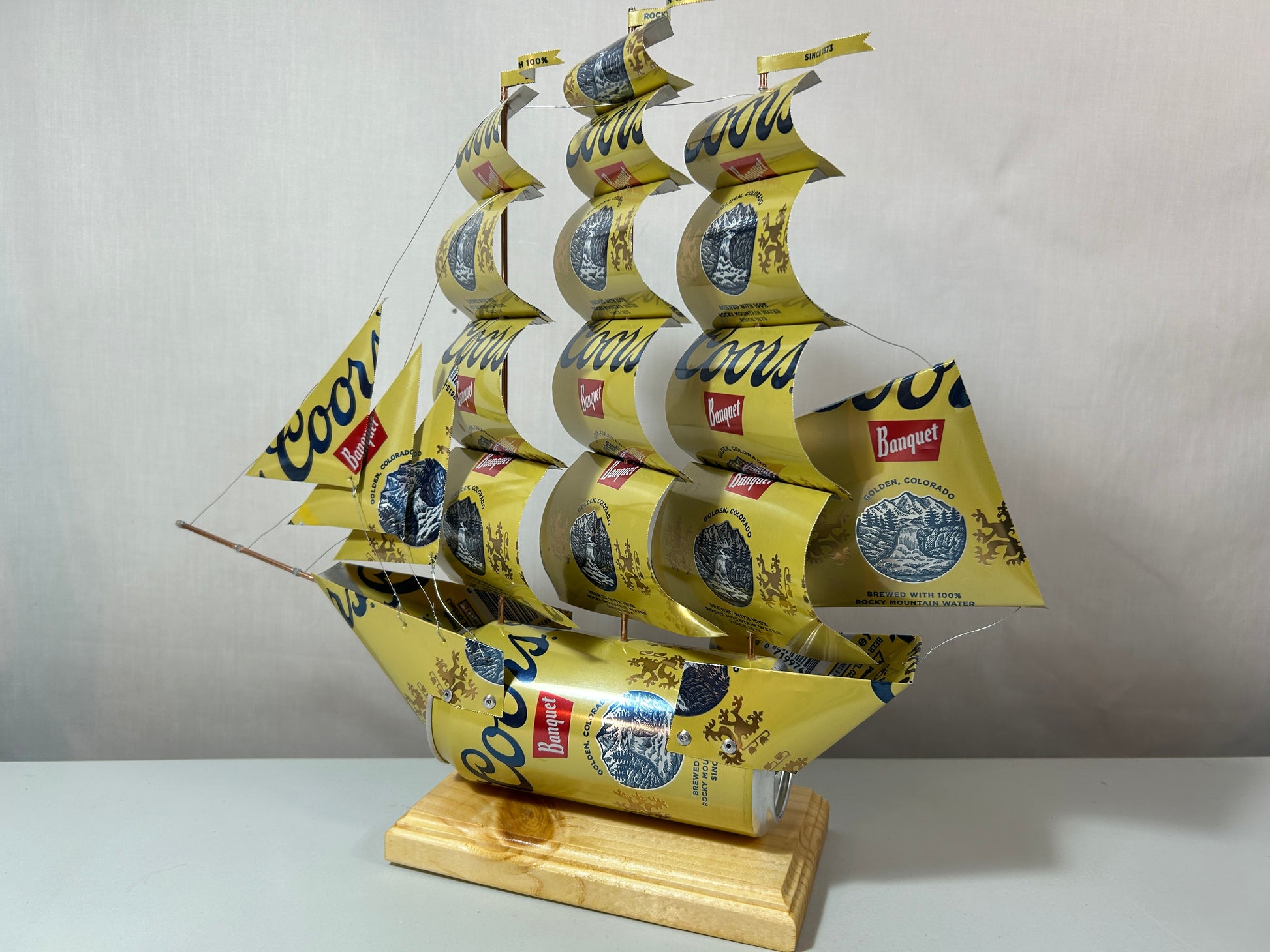 Coors Banquet Beer Can Ship