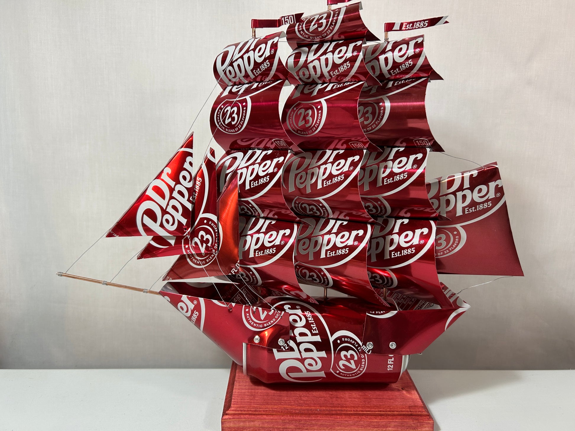 Dr Pepper Soda Can Ship