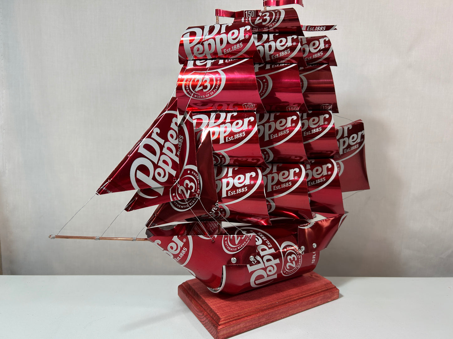 Dr Pepper Soda Can Ship