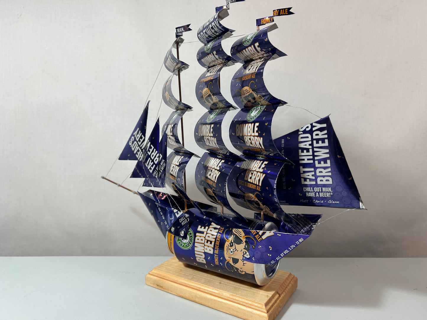 Fat Heads Bumble Berry Beer Can Ship