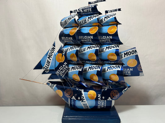 Blue Moon Belgian White Beer Can Ship