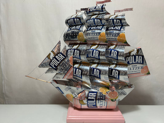 Polar Seltzer Ruby Red Grapefruit Sparkling Water Can Ship