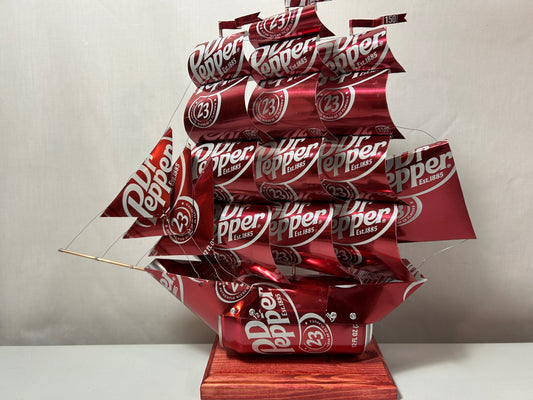 Dr Pepper Soda Can Ship