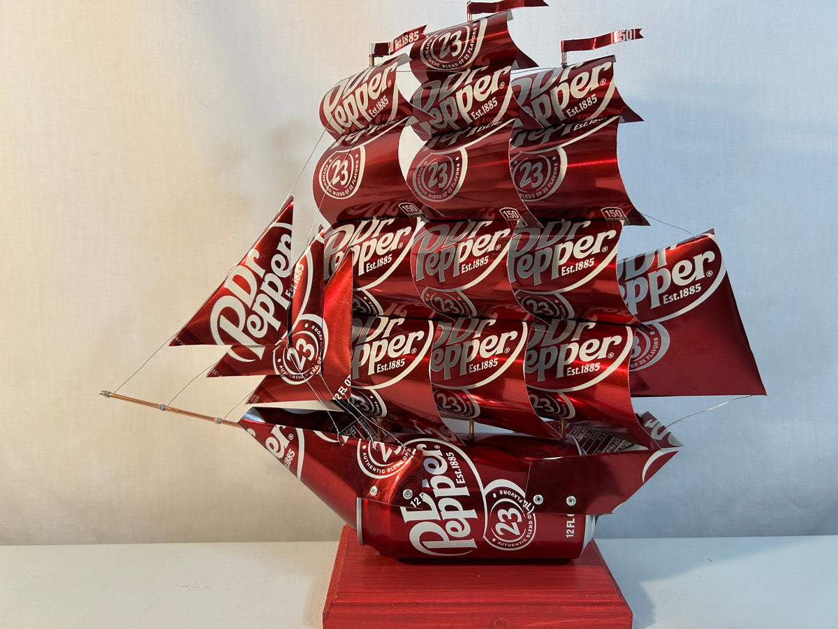 Dr Pepper Soda Can Ship