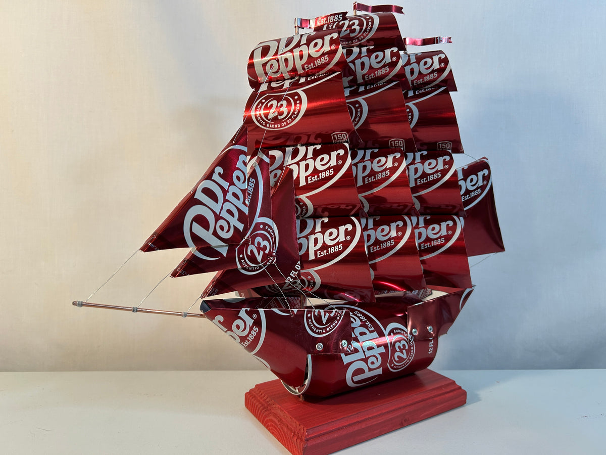 Dr Pepper Soda Can Ship