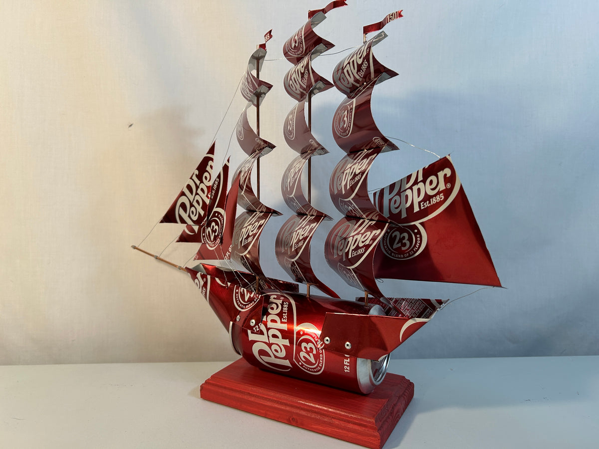 Dr Pepper Soda Can Ship