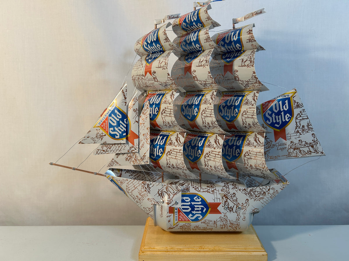 Heileman's Old Style Beer Can Ship