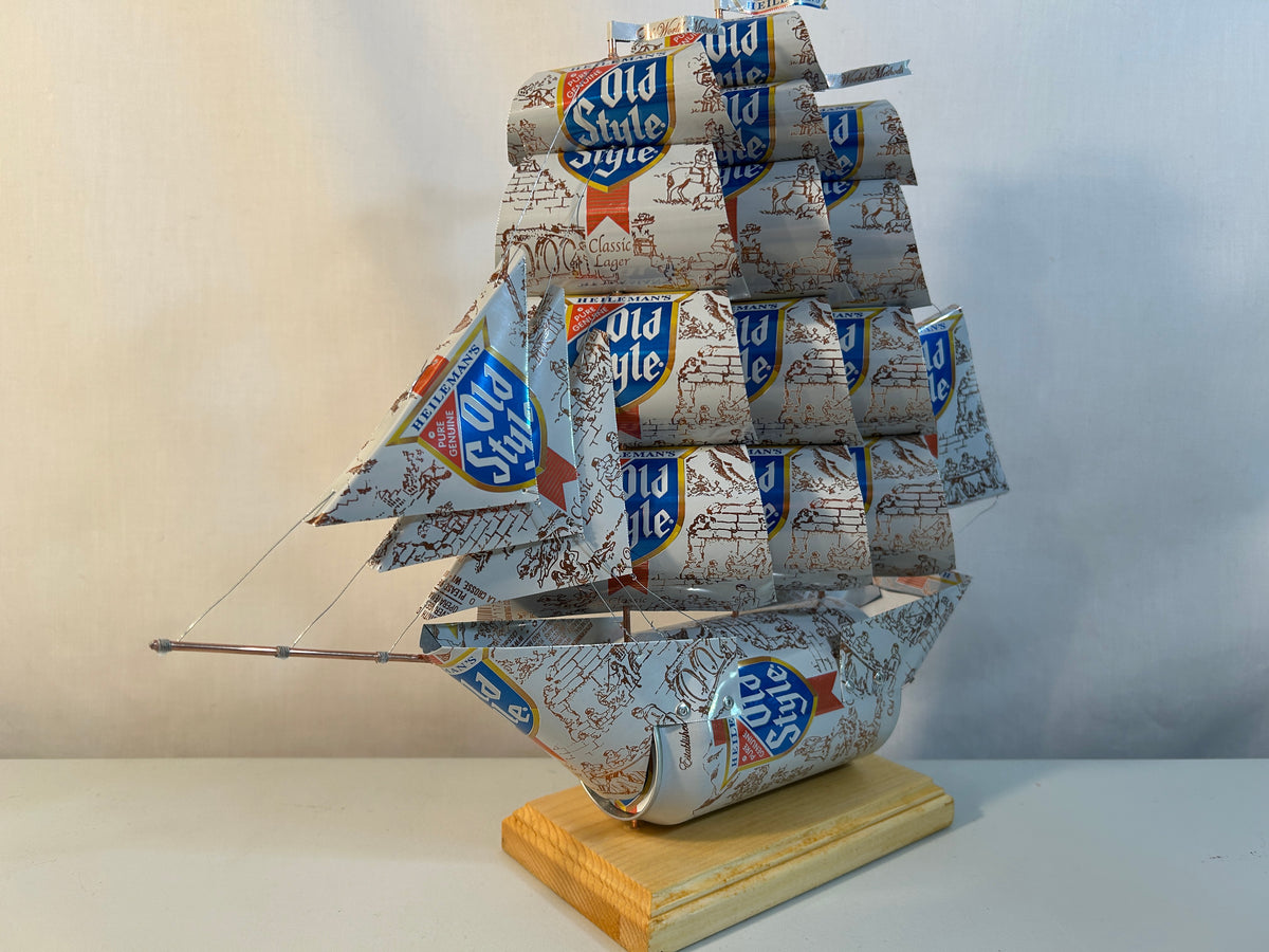Heileman's Old Style Beer Can Ship